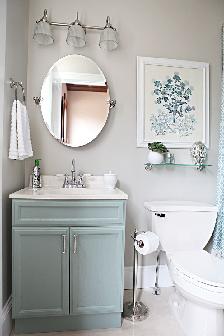 Office Bathroom Reveal